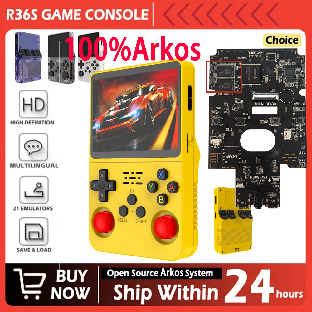 Retro Handheld Game Console R36S - R36S – nowa, w 100% oryginalna