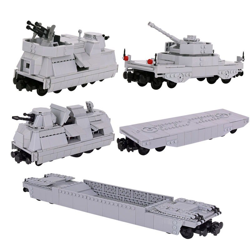 Lego Compatible Military Tank - MOC Miasto Wojskowy Czołg Dystroyer pojazd