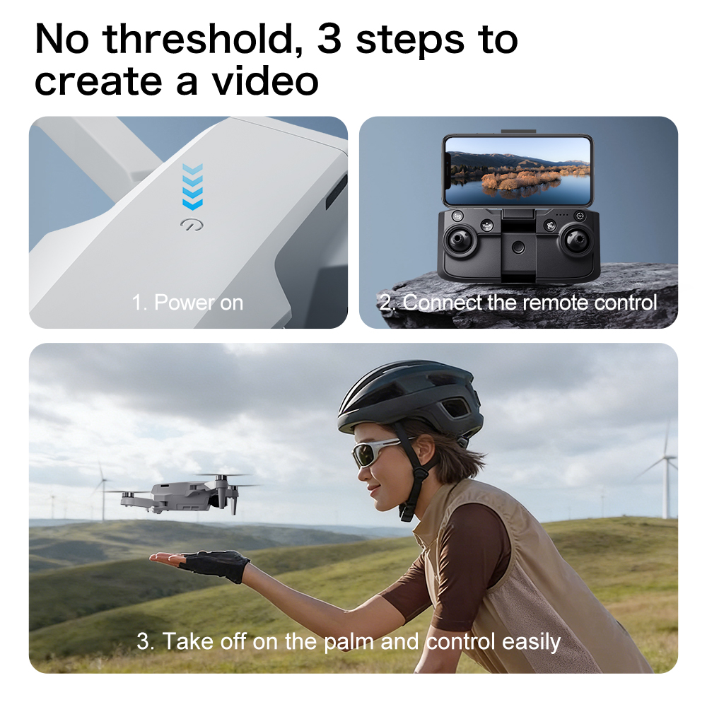 Aeri100 RC Dron HD Profesjonal – Fpv Brushless Rc Drone 4K recenzja i cena