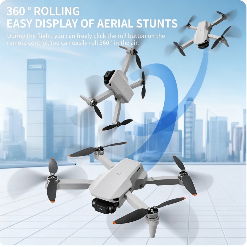 Aeri100 RC Dron HD Profesjonal – Fpv Brushless Rc Drone 4K recenzja i cena