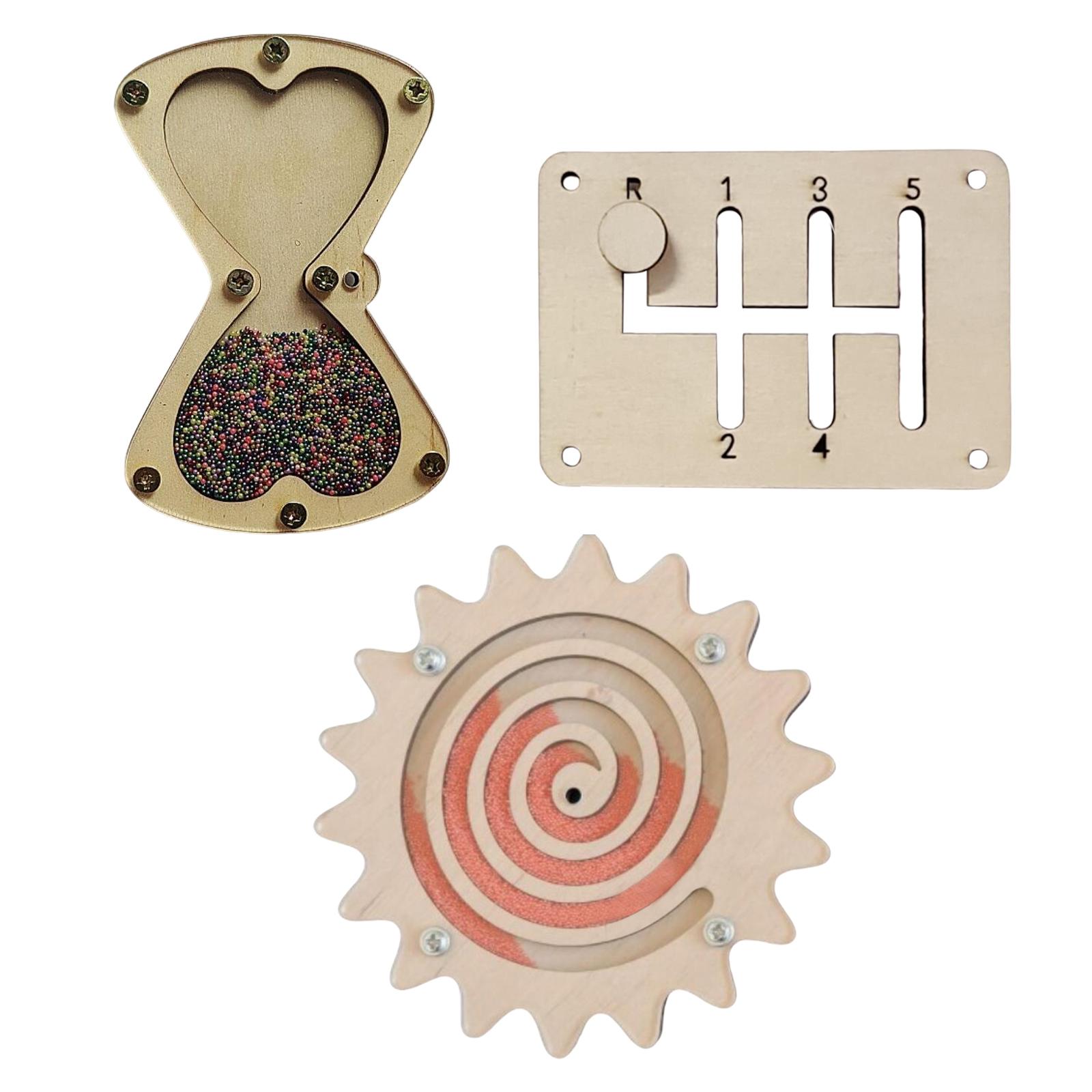Montessori – zestaw akcesoriów – Montessori Wooden Busy Board Toddler recenzja i cena