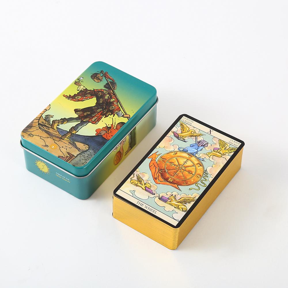 10*6 cm Nowy Tarot Wizyjny w p – Tarot Cards Deck With Guidebook recenzja i cena