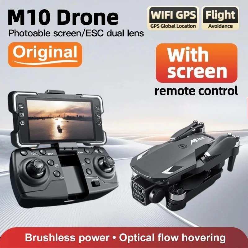 Oryginalny dron M10 4K 5G HD z – Fpv Brushless Rc Drone 4K recenzja i cena