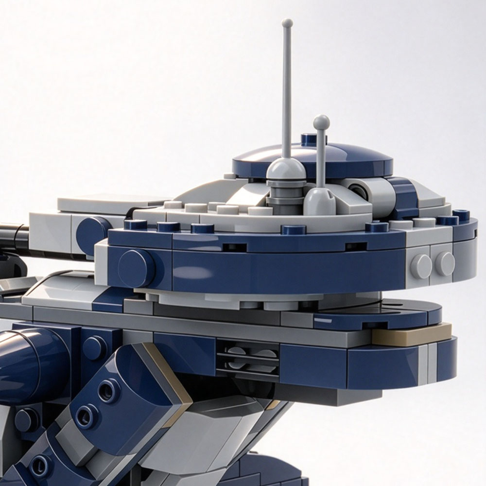 MOC Klasyczne Akcesoria Filmow – Lego Compatible Military Tank recenzja i cena