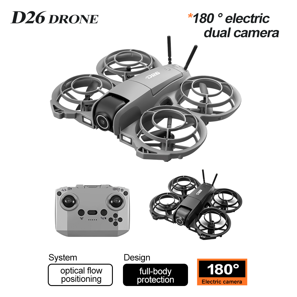 D26 4K Mini RC dron, pełna och – Fpv Brushless Rc Drone 4K recenzja i cena