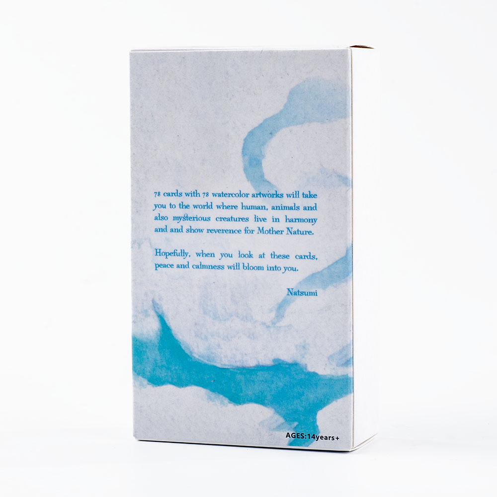 Ręcznie malowana kolorowana ka – Tarot Cards Deck With Guidebook recenzja i cena