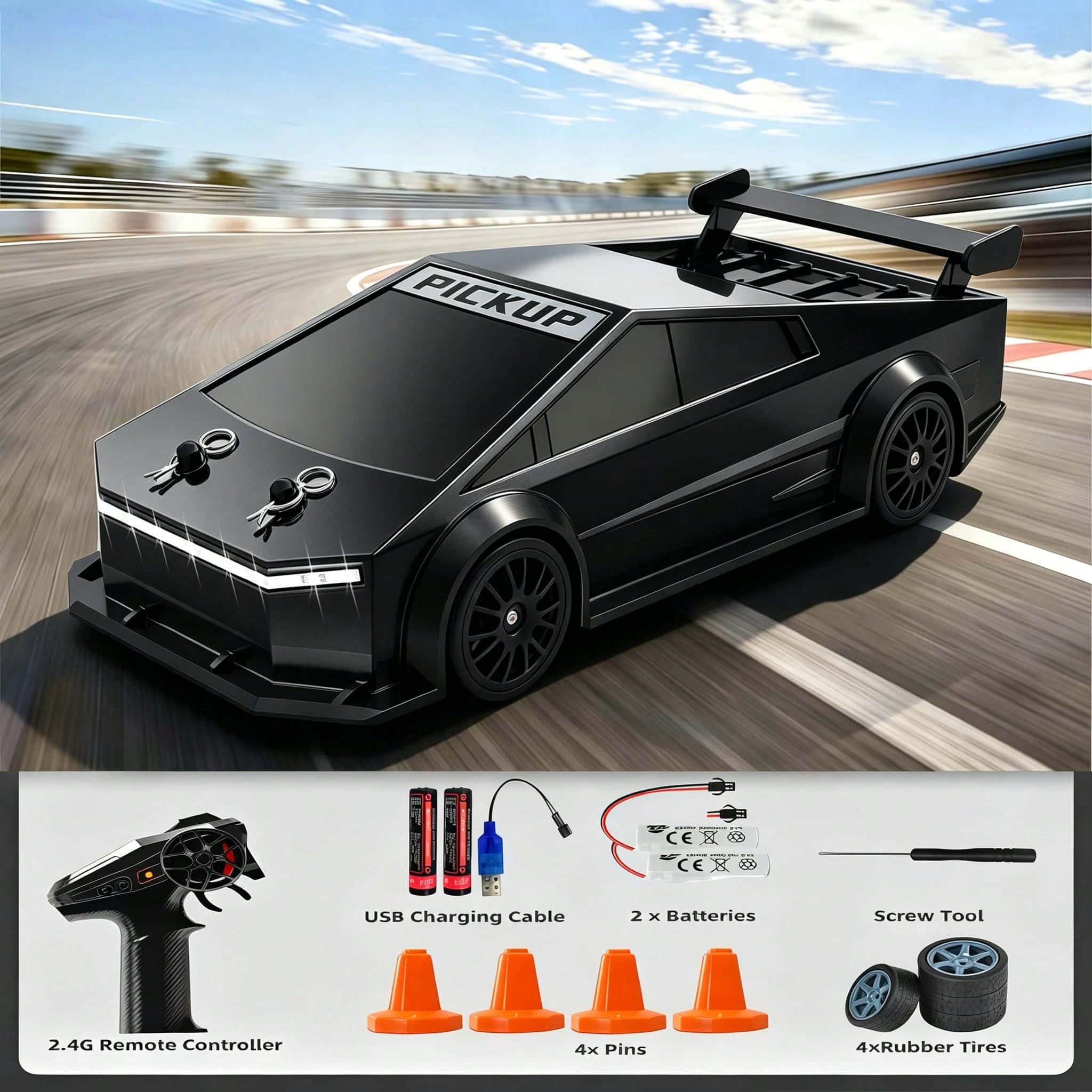 Samochód zdalnie sterowany w s – Rc Drift Car 1 24 Scale 4Wd recenzja i cena