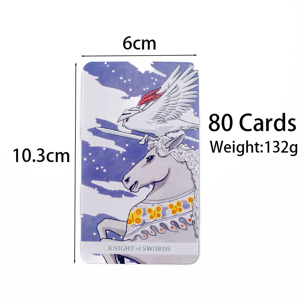Białe Taroty Winny, angielska  – Tarot Cards Deck With Guidebook recenzja i cena