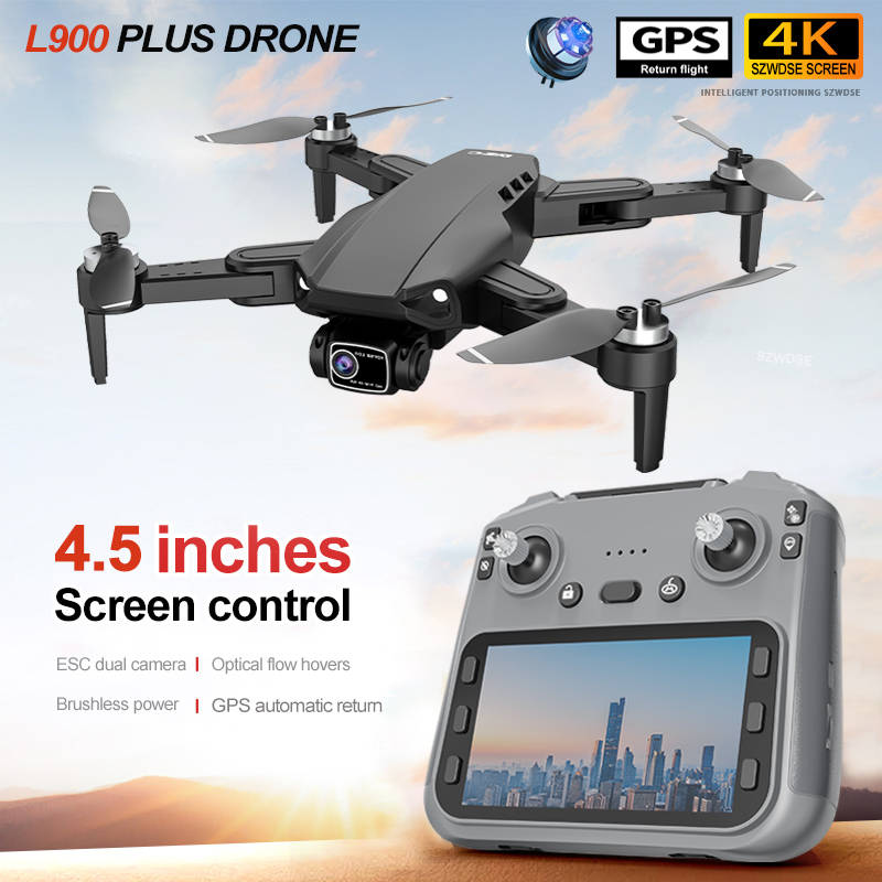 Dron L900 PLUS GPS z kamerą 4K – Fpv Brushless Rc Drone 4K recenzja i cena