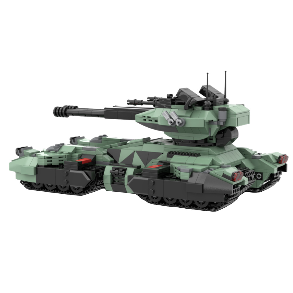 Klocki konstrukcyjne MOC UNSC  – Lego Compatible Military Tank recenzja i cena
