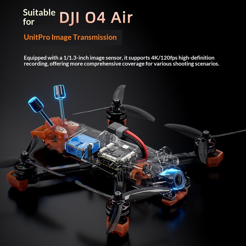 Nowy dron FPV Geprc Vapor-X/D  – Fpv Brushless Rc Drone 4K recenzja i cena
