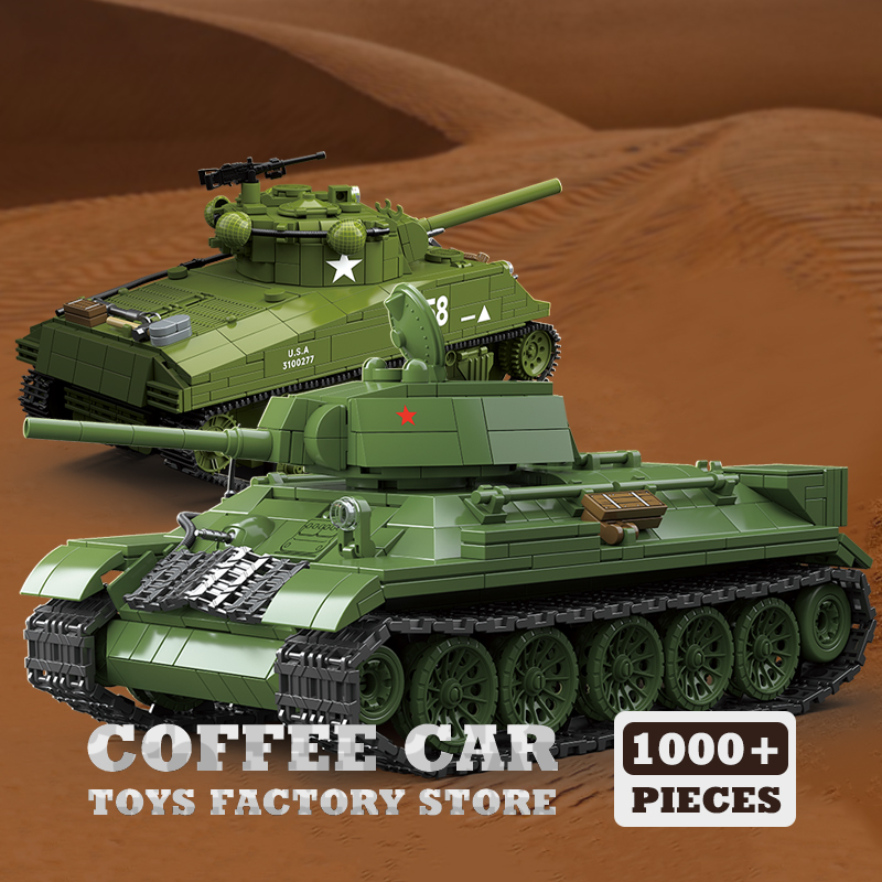 Klocki konstrukcyjne czołgu śr – Lego Compatible Military Tank recenzja i cena