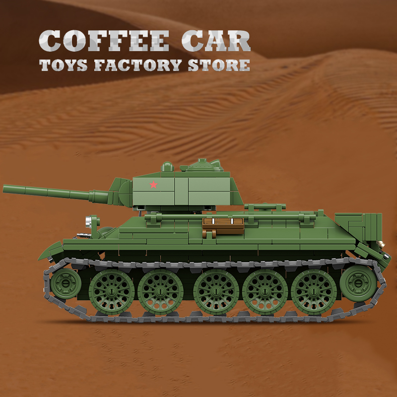 Klocki konstrukcyjne czołgu śr – Lego Compatible Military Tank recenzja i cena