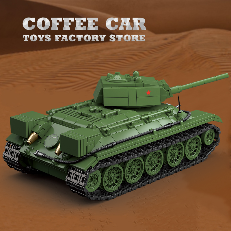 Klocki konstrukcyjne czołgu śr – Lego Compatible Military Tank recenzja i cena
