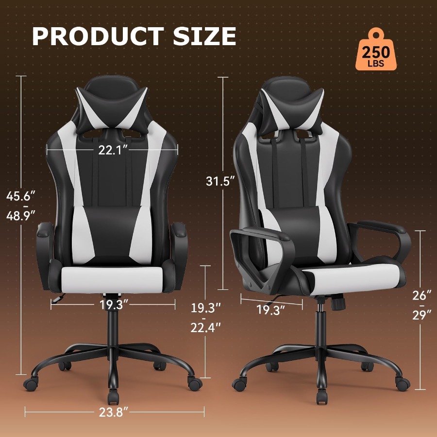 Ergonomiczne krzesło do gier d – Video Games recenzja i cena