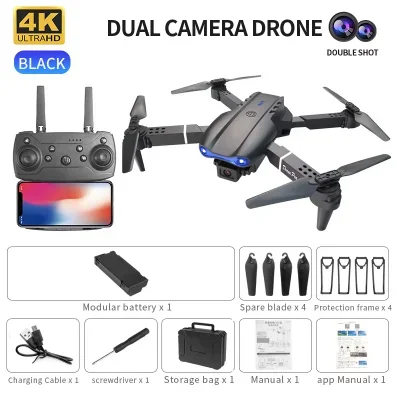 Dron E99 K3 Pro HD 4K z podwój – Fpv Brushless Rc Drone 4K recenzja i cena