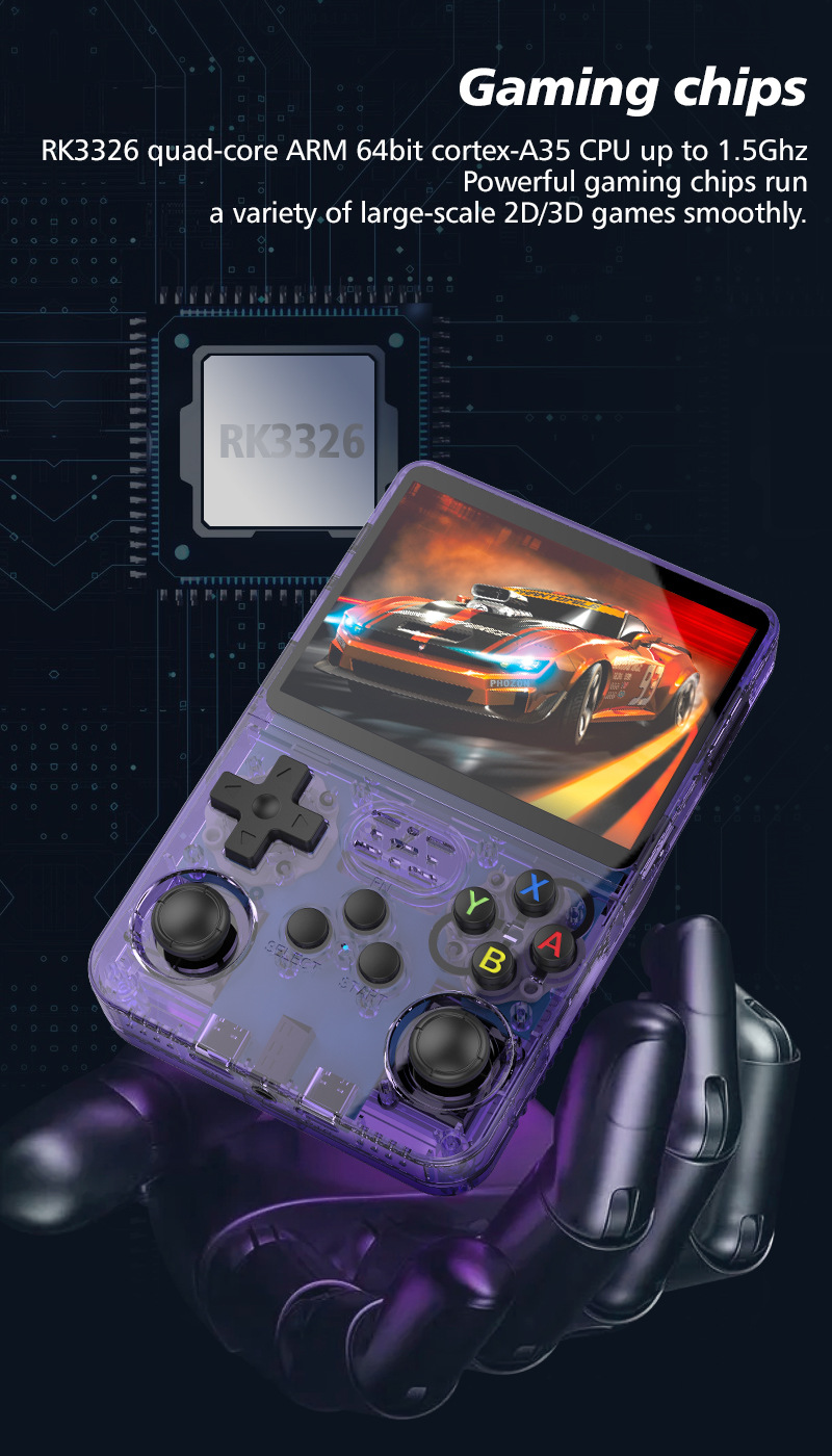 R36S przenośny odtwarzacz gier – Retro Handheld Game Console R36S recenzja i cena