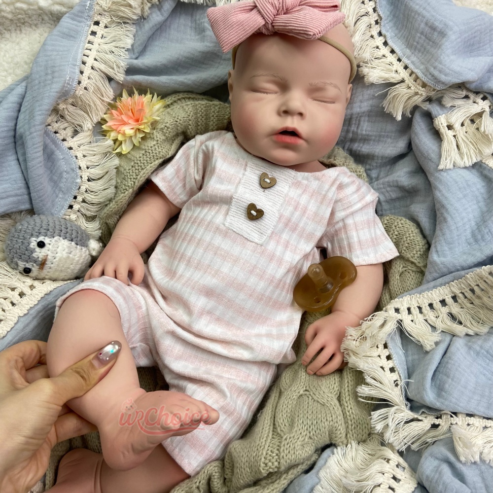 20-calowa, puszysta, ciężka la – Reborn Baby Doll Silicone Realistic recenzja i cena