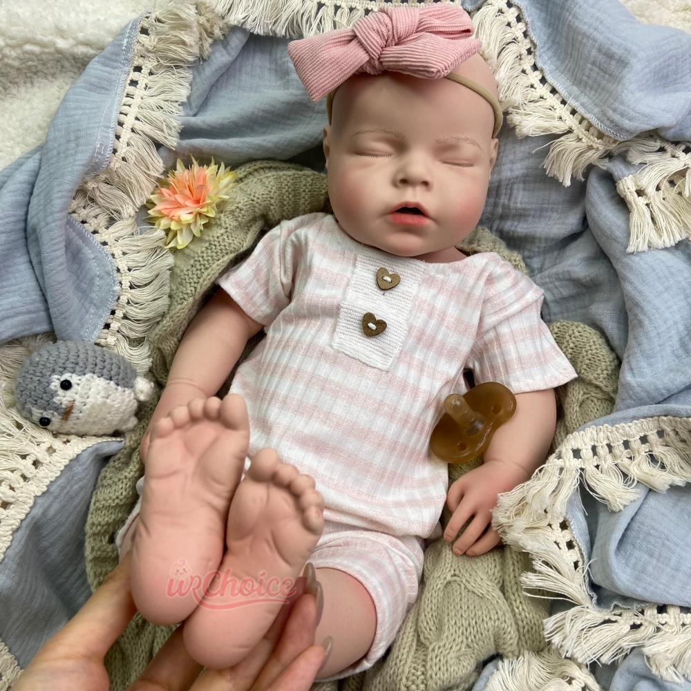 20-calowa, puszysta, ciężka la – Reborn Baby Doll Silicone Realistic recenzja i cena